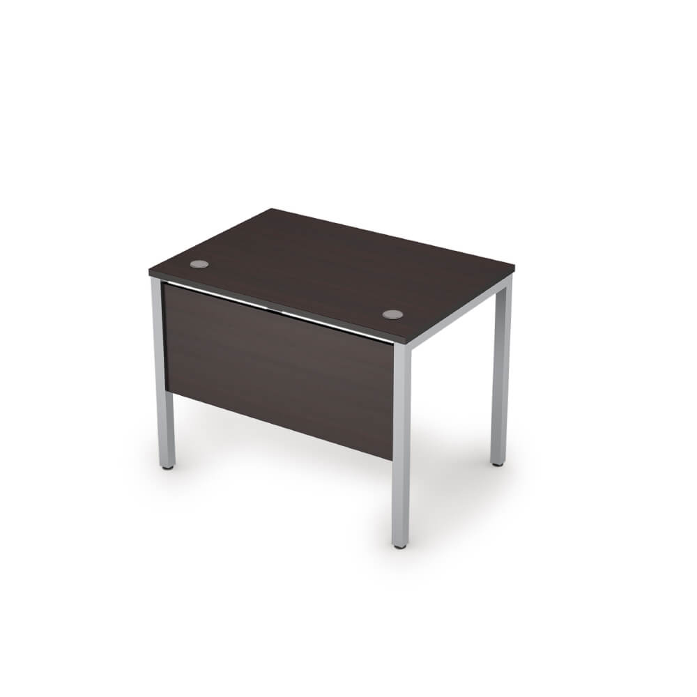 Стол рабочий с экраном из ЛДСП 1000x600x750