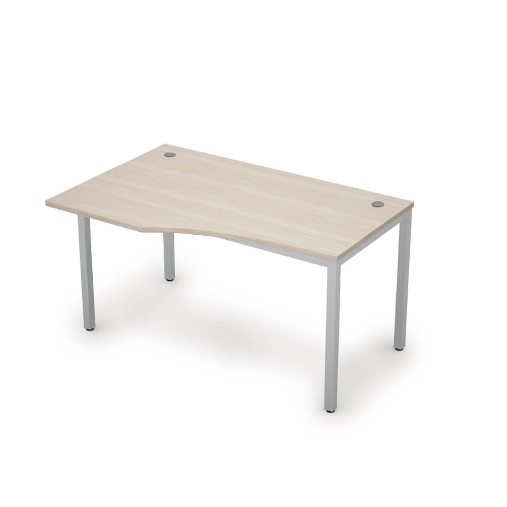 Стол криволинейный левый 1400x900x750