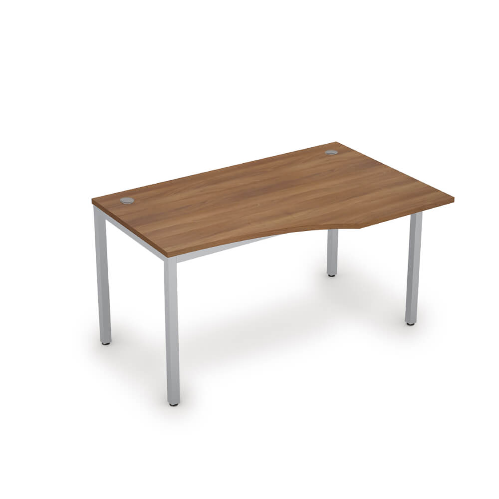 Стол криволинейный правый 1400x900x750