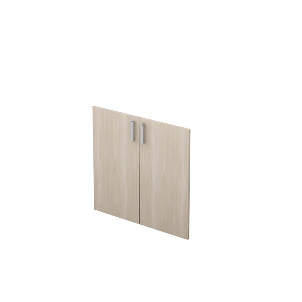 Комплект низких дверей ЛДСП (2 шт.) (396x16x764)x2