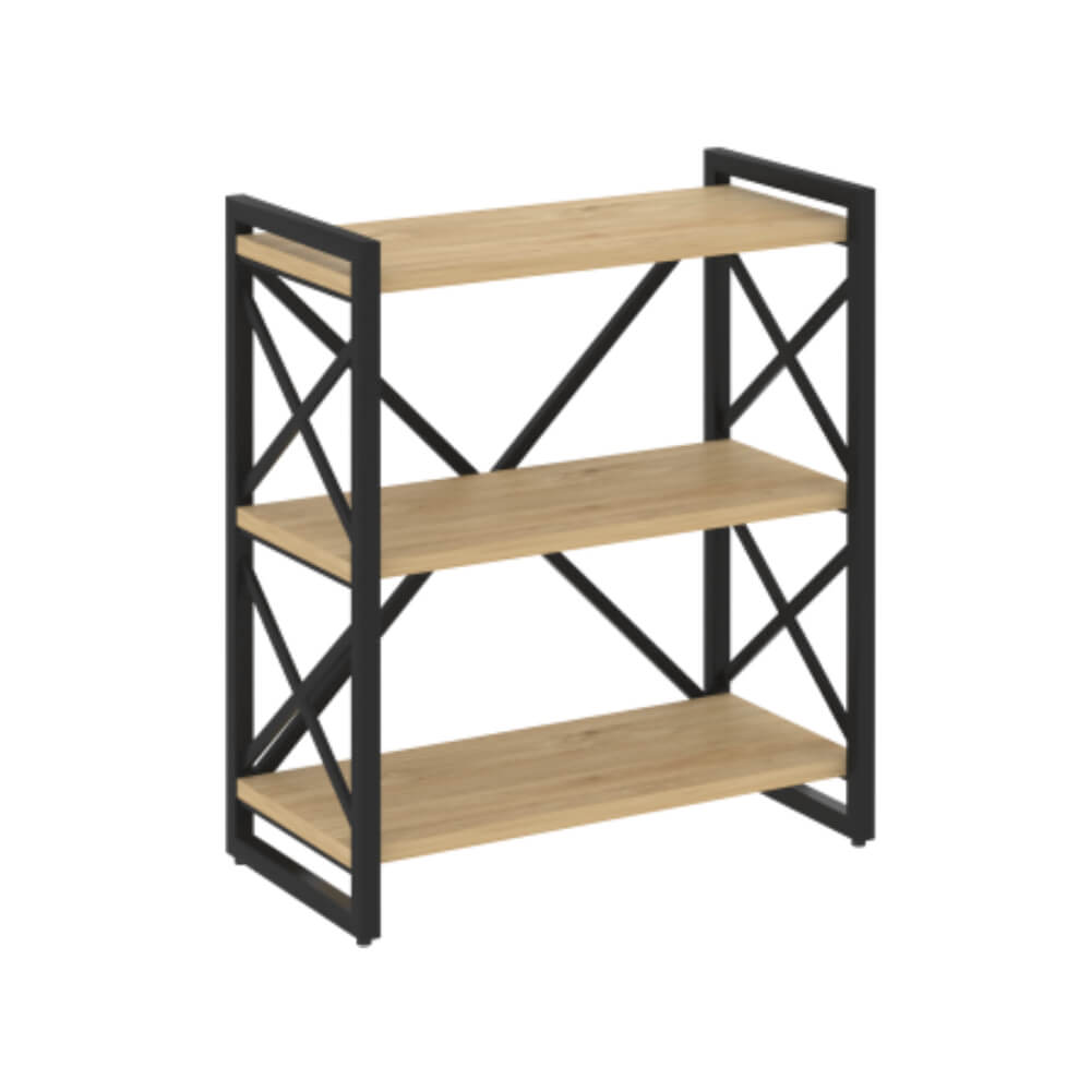 Стеллаж широкий 3 ур. на регулируемых опорах 800x400x910