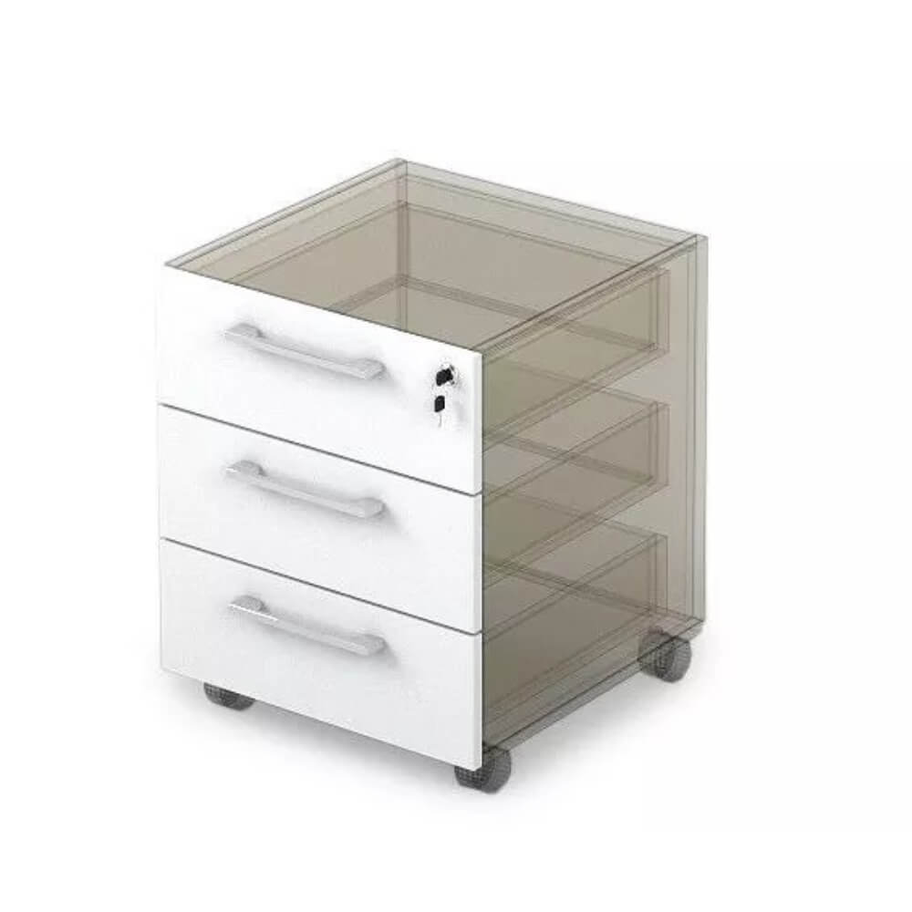 Ящики тумбы мобильной (без доводчика) 446x416x488