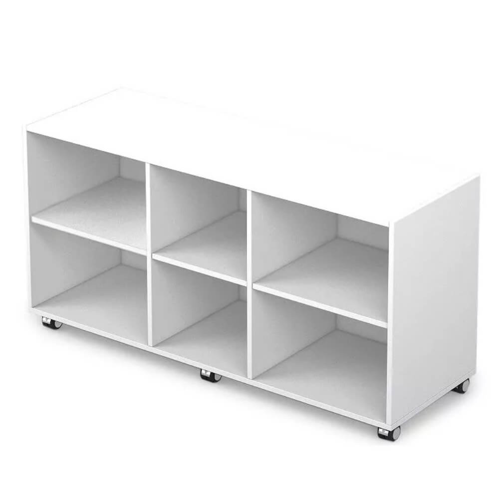 Короб тумбы сервисной мобильной 1300x434x663