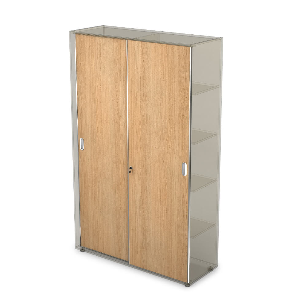 Двери раздвижные высокие (595x40x1876)x2