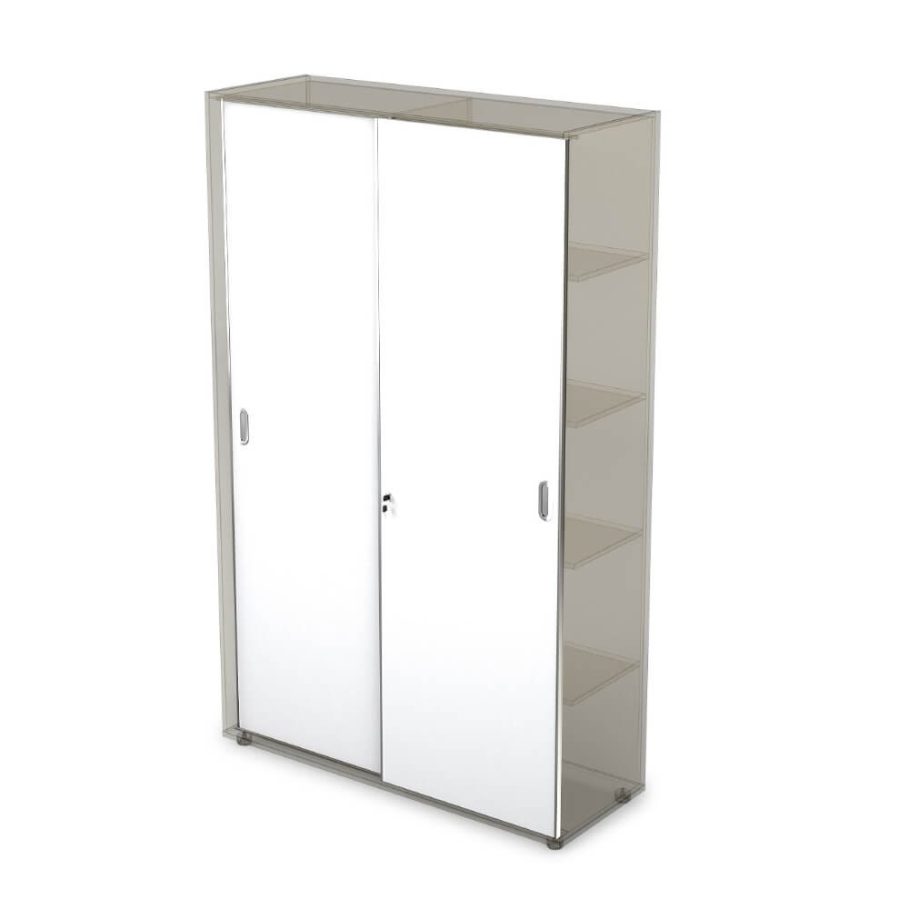 Двери раздвижные высокие (595x40x1876)x2