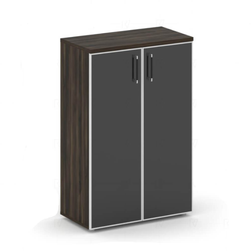 Шкаф средний широкий (стекло Lacobel) 800x420x1207