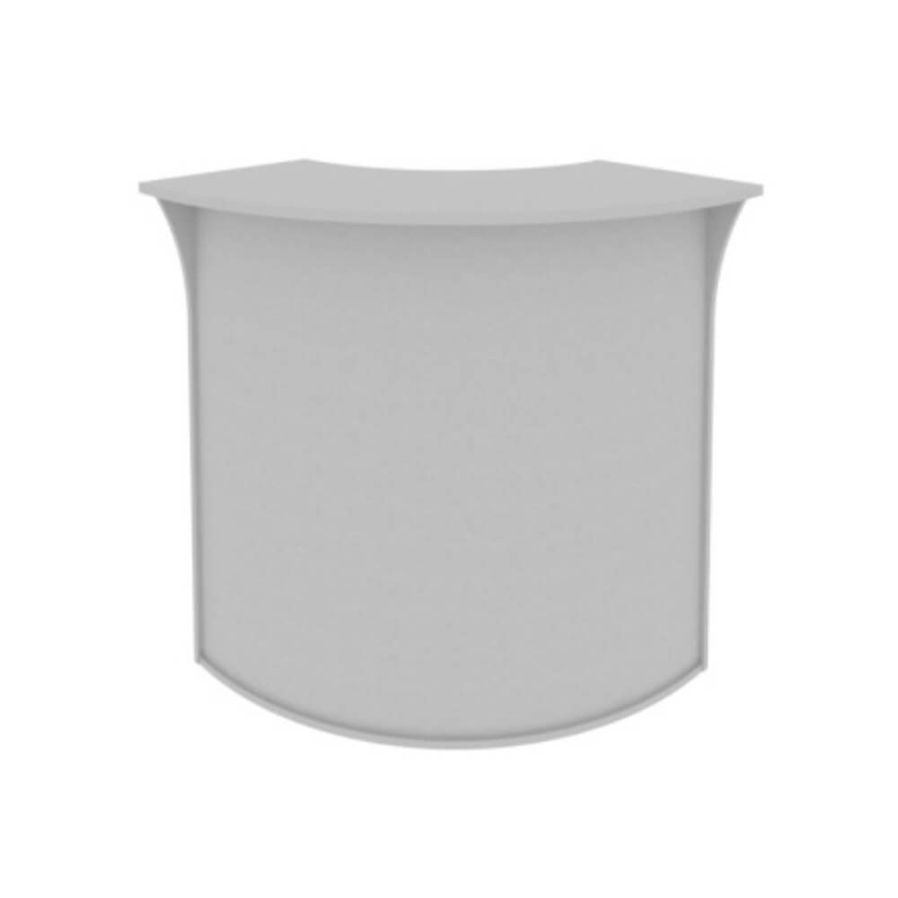 Стойка ресепшн угловая (радиусный элемент) ХДФ 950x950x1150