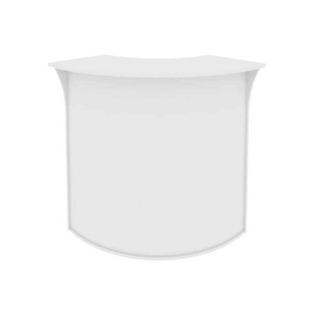 Стойка ресепшн угловая (радиусный элемент) ХДФ 950x950x1150