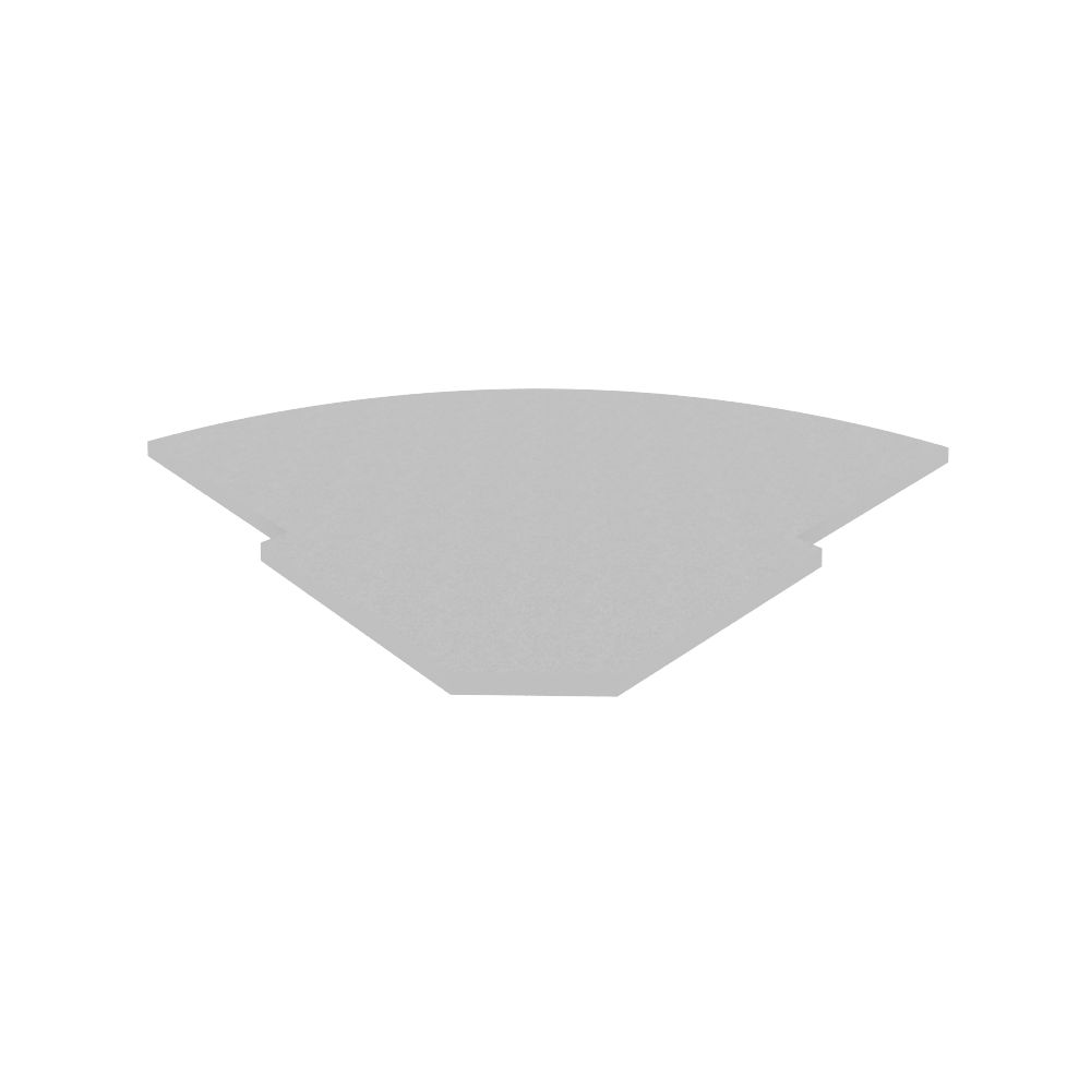 Полка для стойки угловой 815x815x22