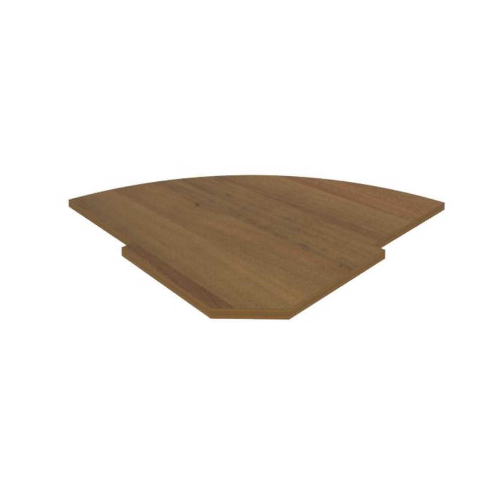 Полка для стойки угловой 815x815x22