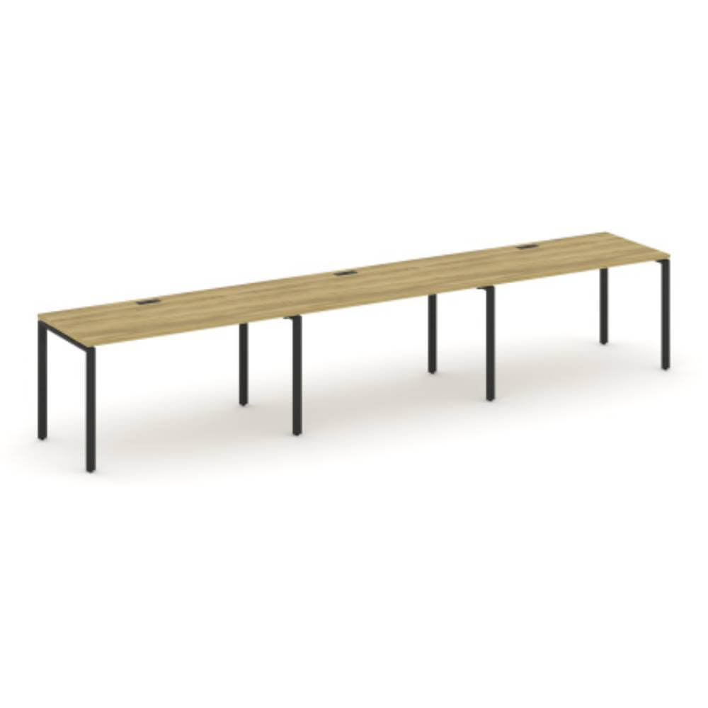 Бенч линейный на 3 рабочих места 4140x720x750