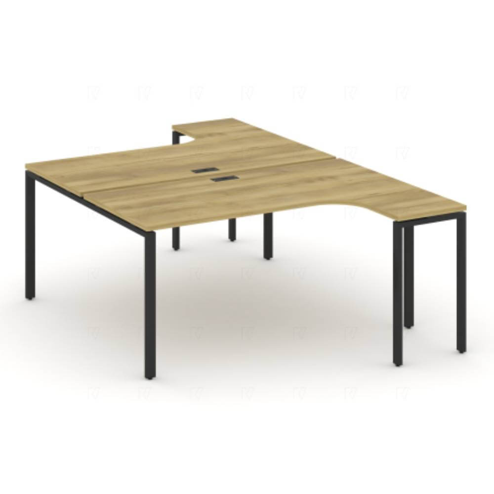 Бенч-система с эргономичным вырезом 1580x1480x750