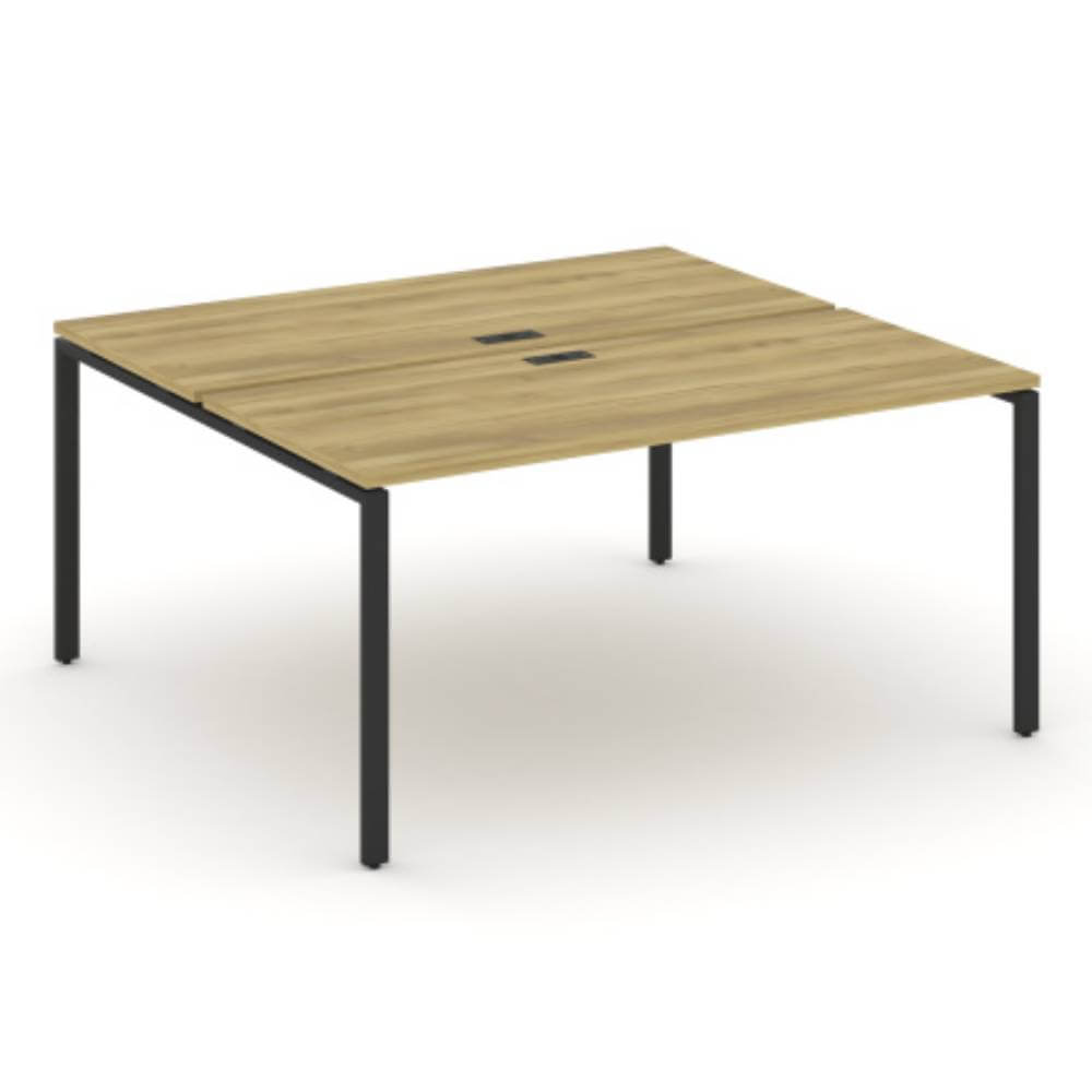 Бенч-система на 2 рабочих места 1580x1480x750