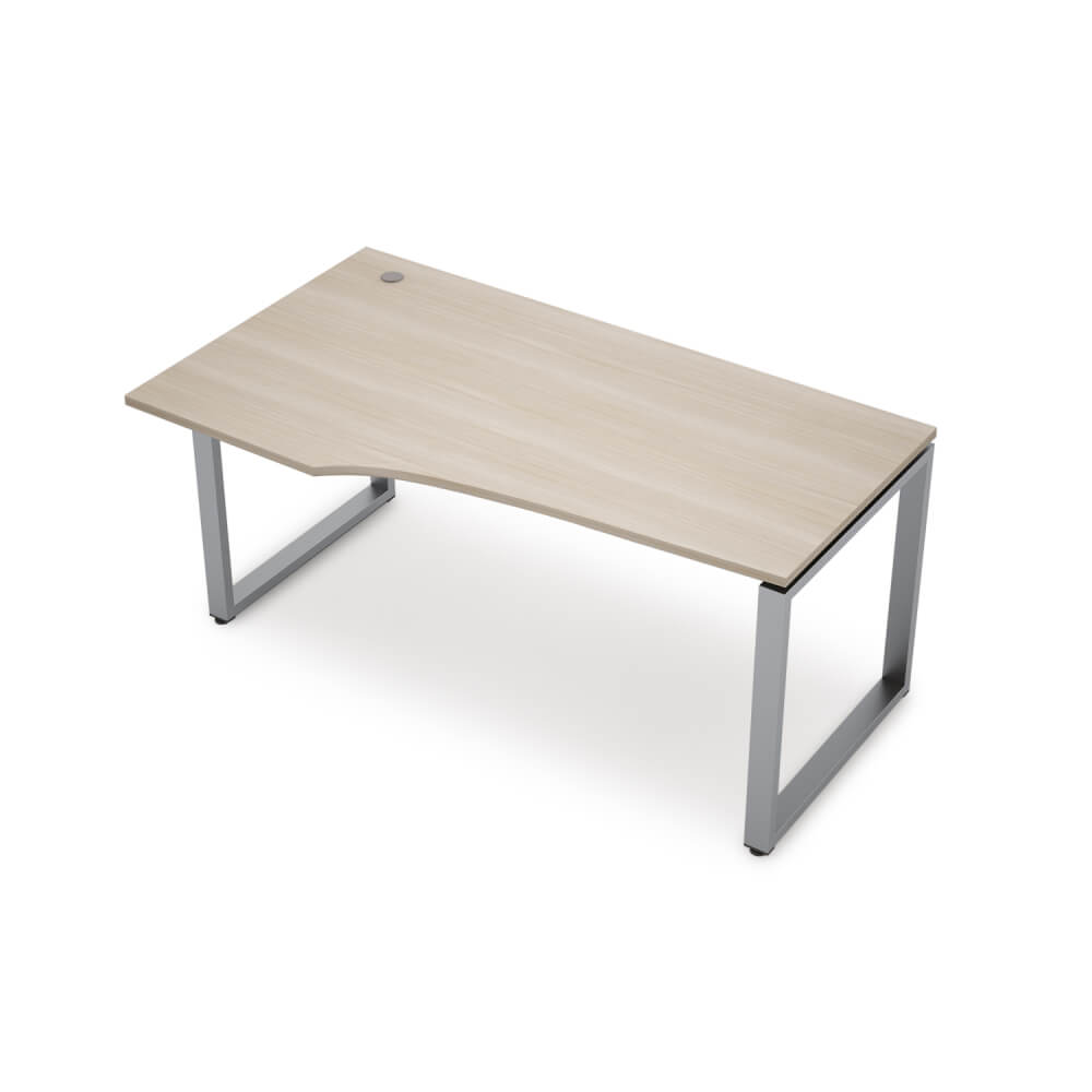 Стол эргономичный левый на м/к О-обр 1600x900x750