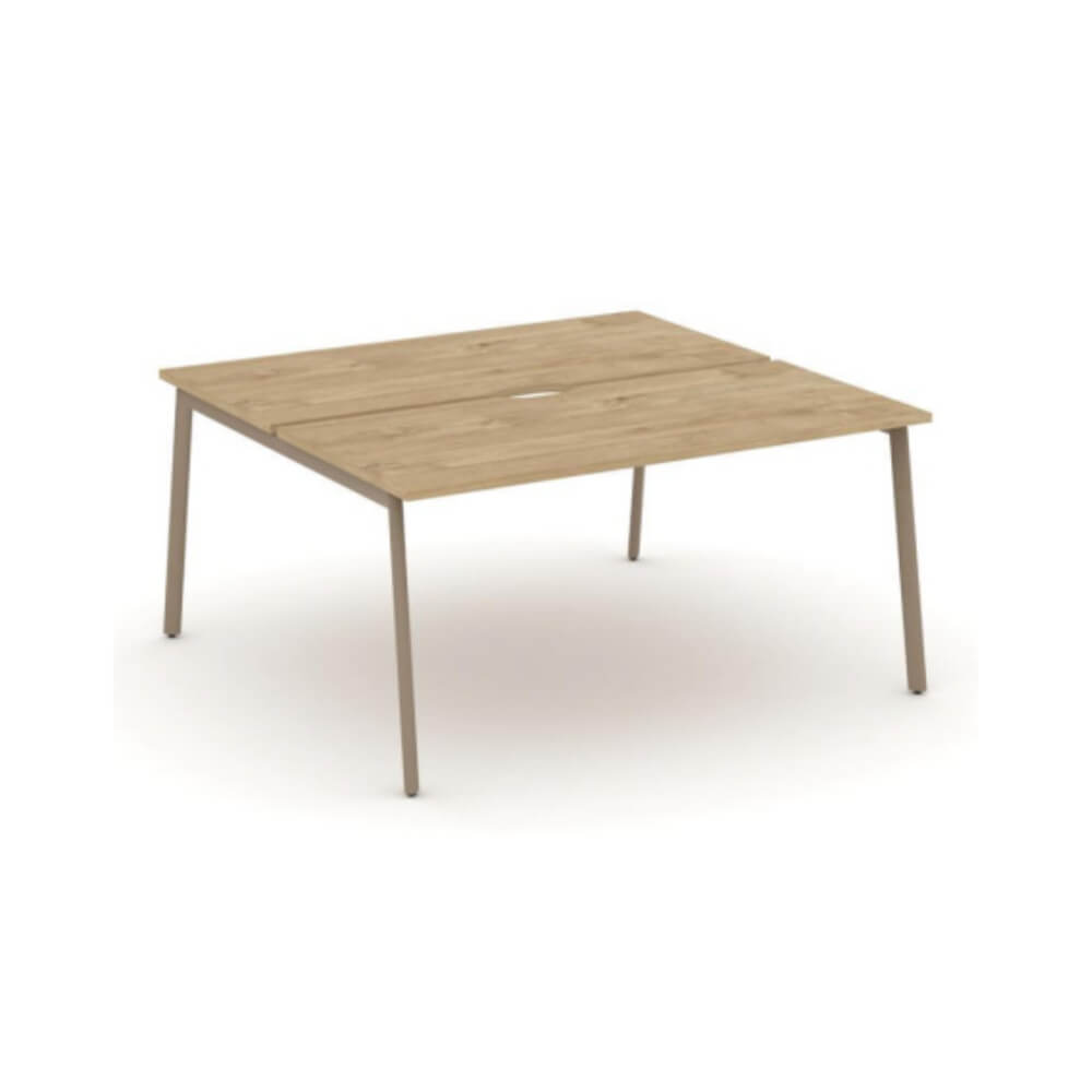 Бенч-система на 2 рабочих места 1580x1500x750