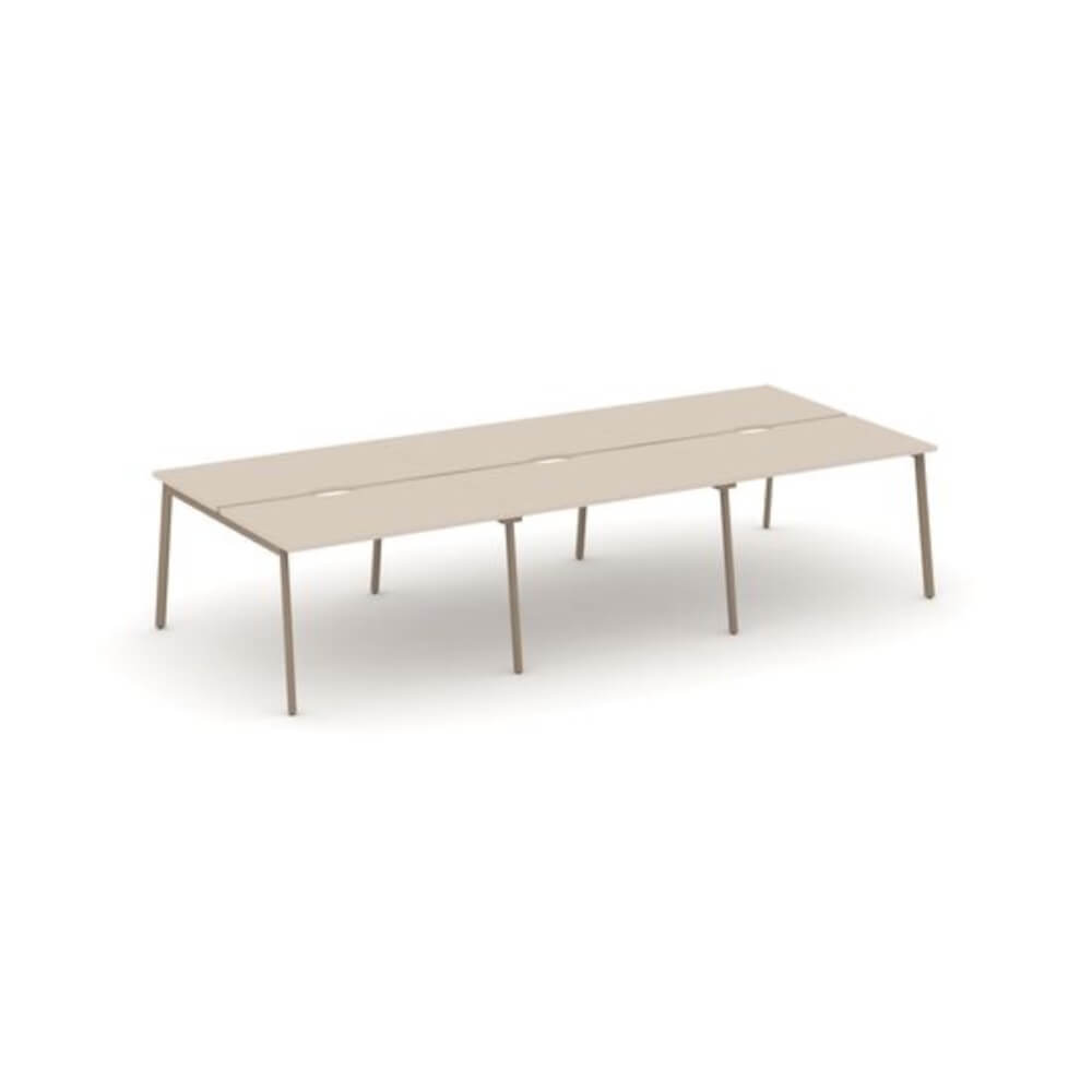 Бенч-система на 6 рабочих мест 3540x1500x750