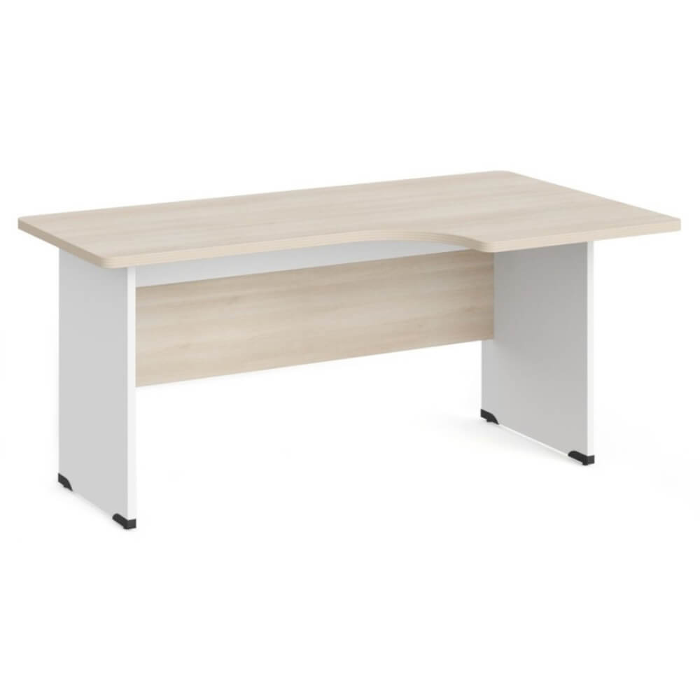 Стол угловой эргономичный на ЛДСП каркасе правый 1400x950x740