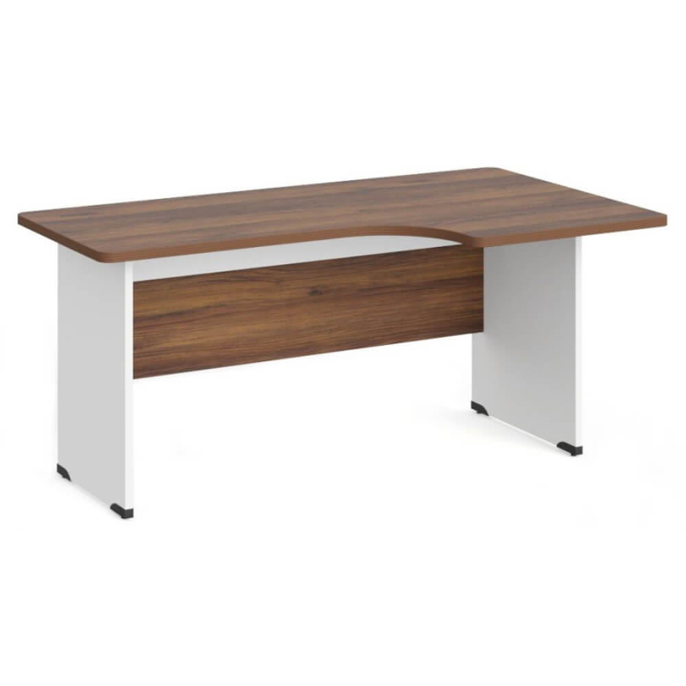 Стол угловой эргономичный на ЛДСП каркасе правый 1400x950x740