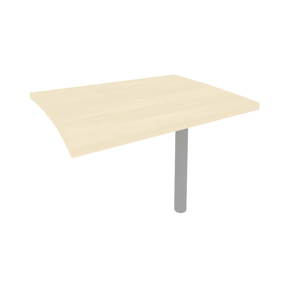 Брифинг-приставка для криволинейного стола 1004x804x765