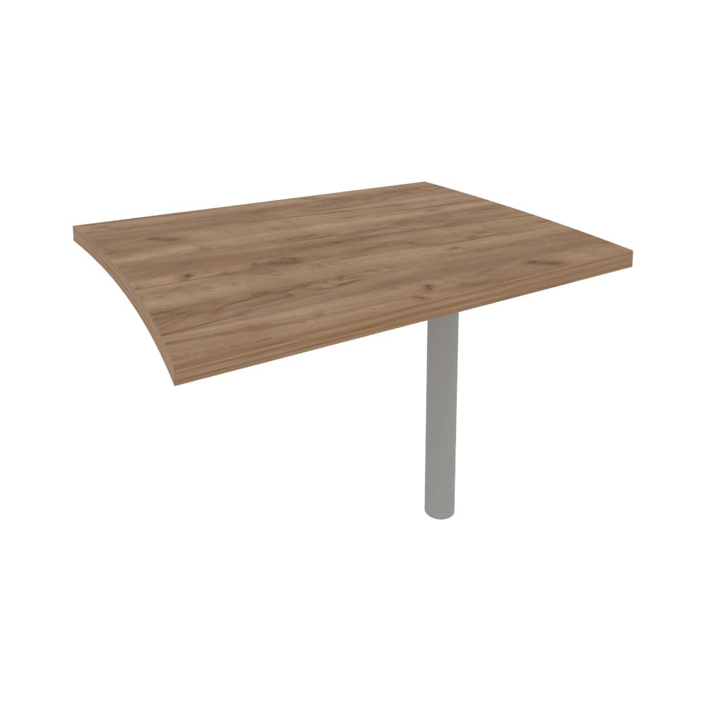 Брифинг-приставка для криволинейного стола 1004x804x765