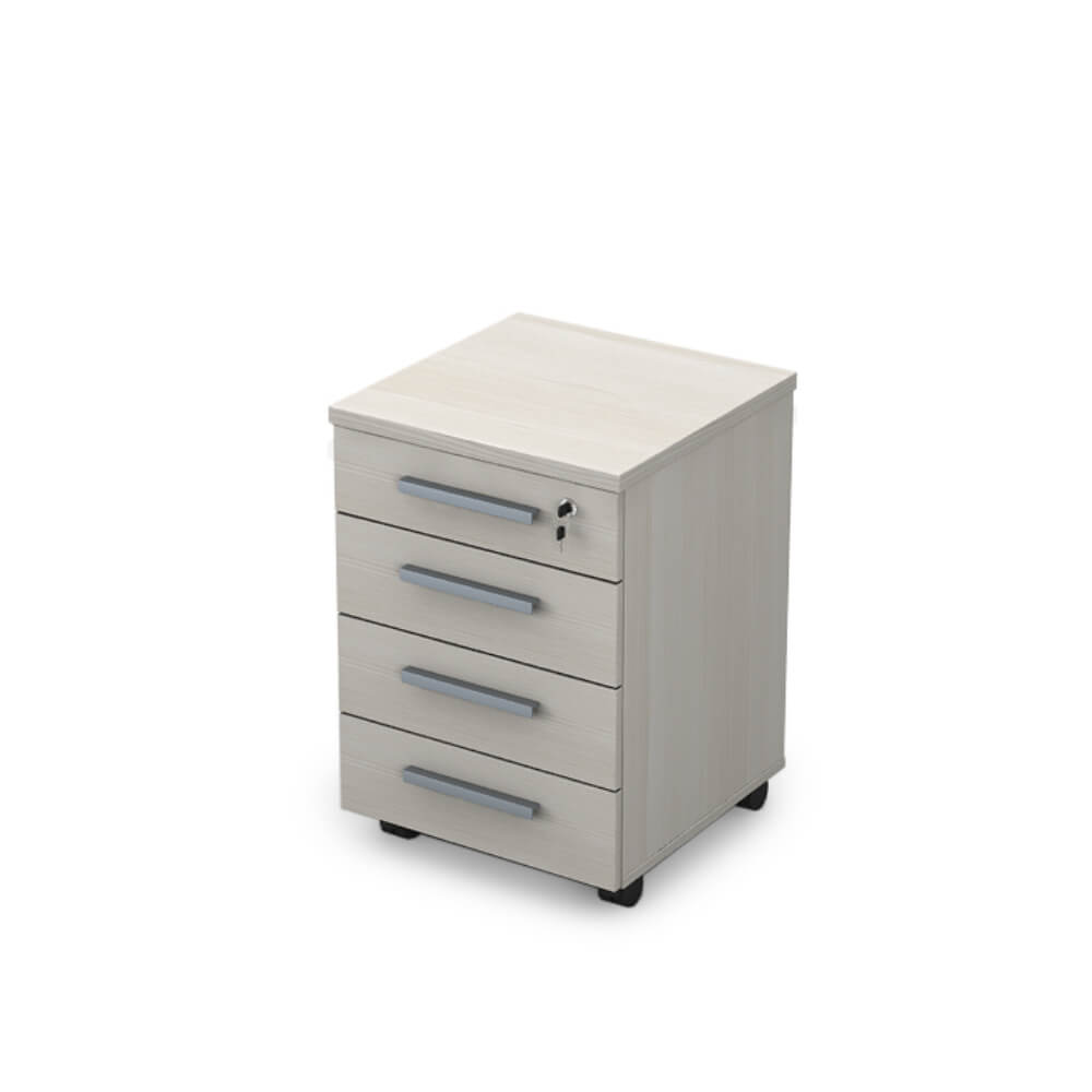 Тумба подкатная 4 ящ. 450x450x650