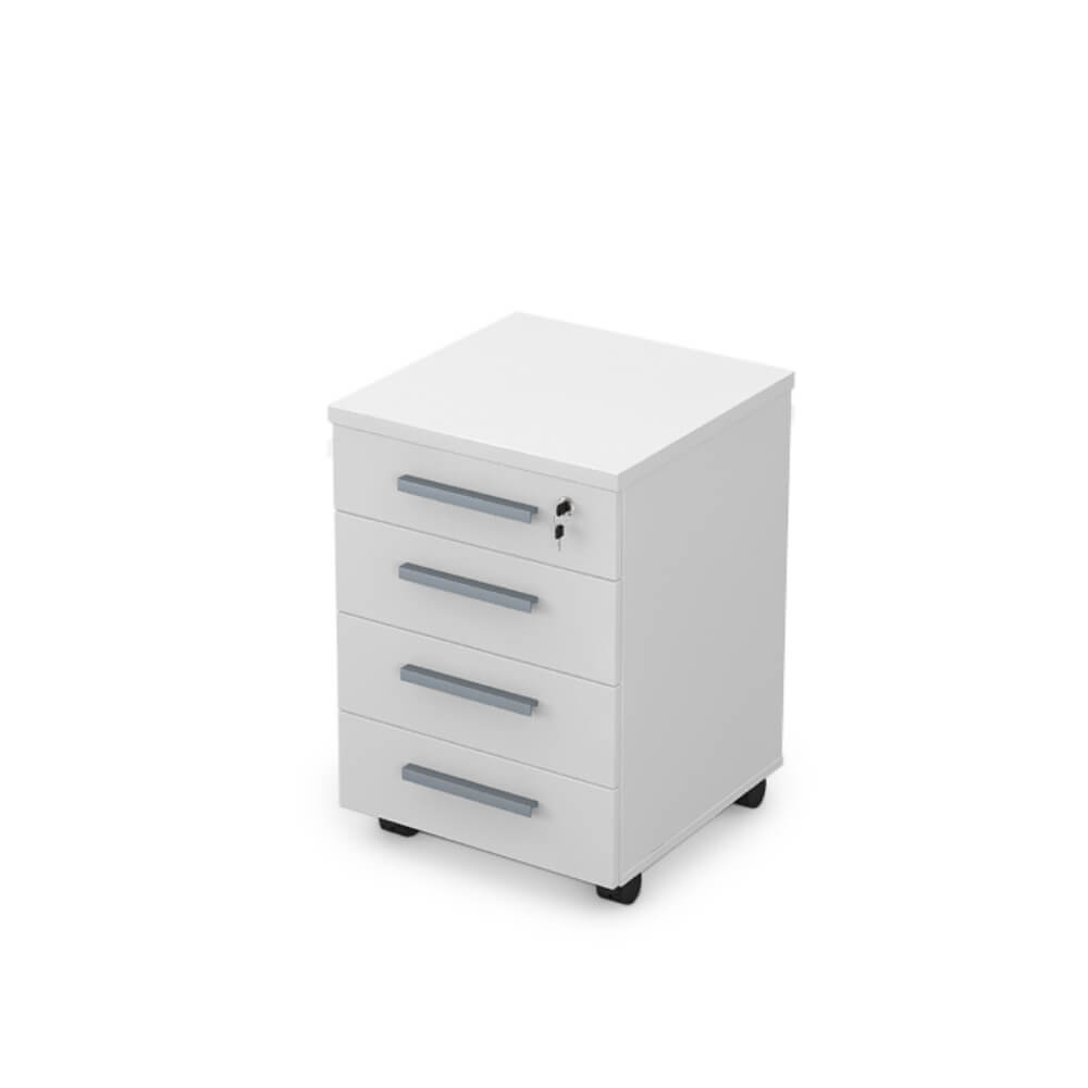 Тумба подкатная 4 ящ. 450x450x650