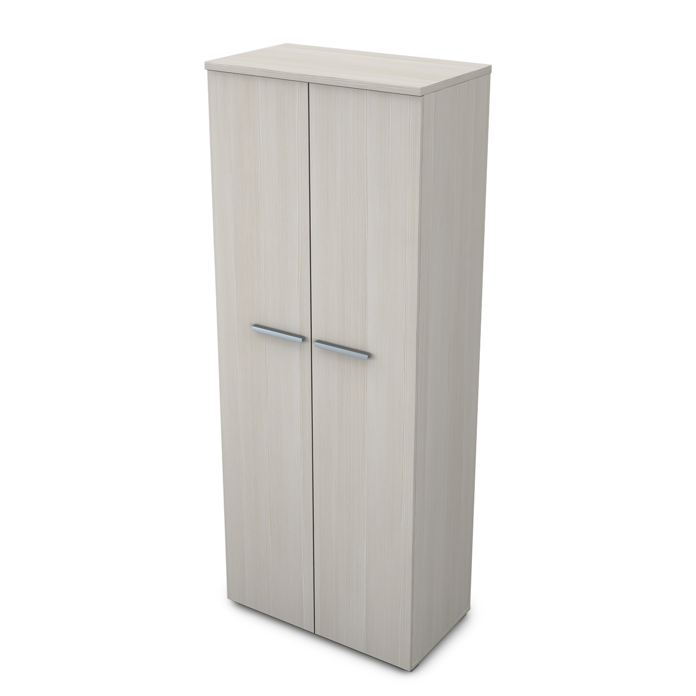 Шкаф высокий закрытый 5 ур. 800x450x2045 ХДФ
