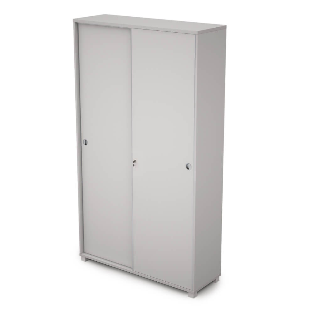 Шкаф-купе высокий с полками 5 ур. с/з 1200x400x2116