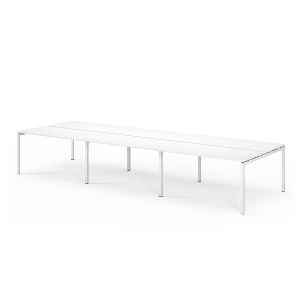 Бенч-система на 6 рабочих мест 4140x1390x750