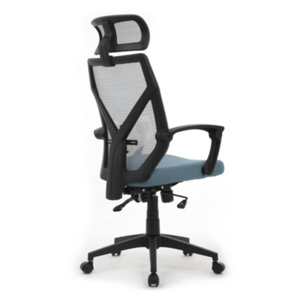 Кресло Оливер/Oliver RCH W-203AC (чёрный пл.) 64x64x115-123