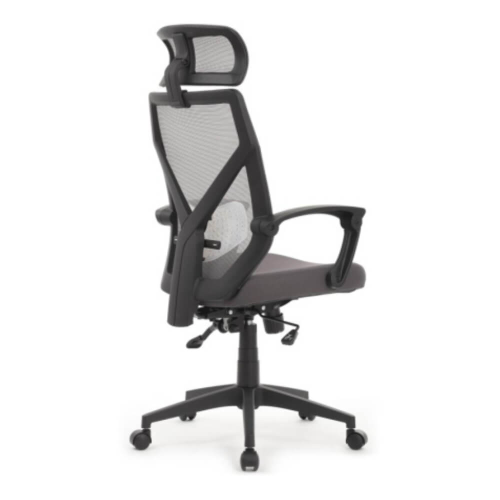 Кресло Оливер/Oliver RCH W-203AC (чёрный пл.) 64x64x115-123