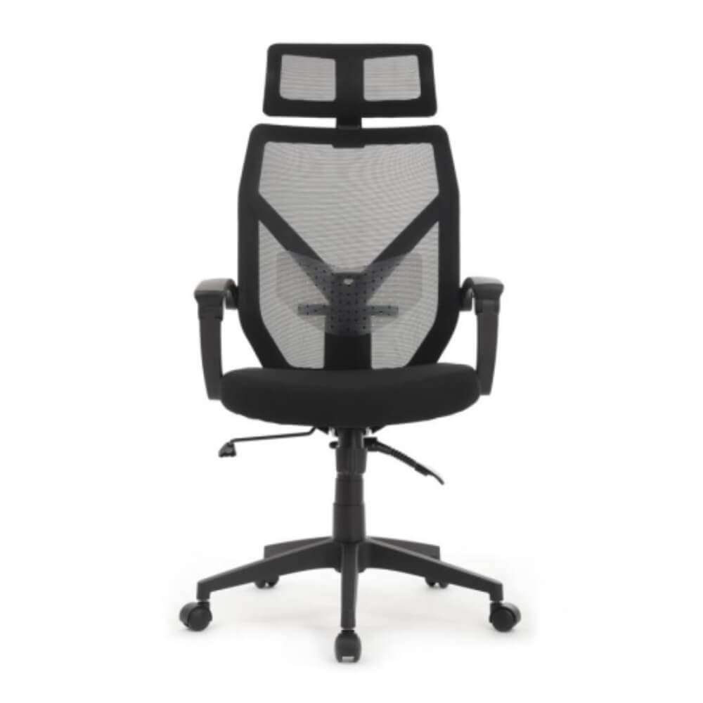 Кресло Оливер/Oliver RCH W-203AC (чёрный пл.) 64x64x115-123