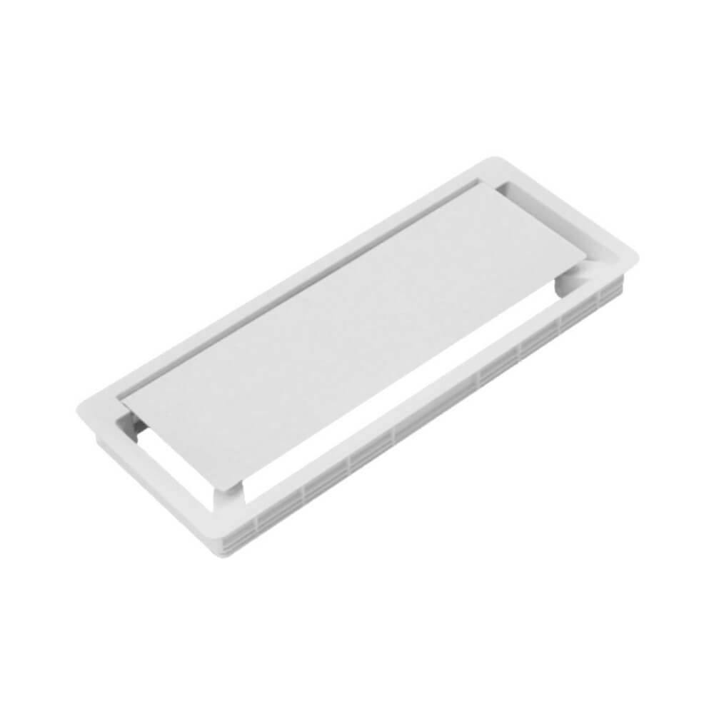 Лючок прямоугольный пластик 300x120x26