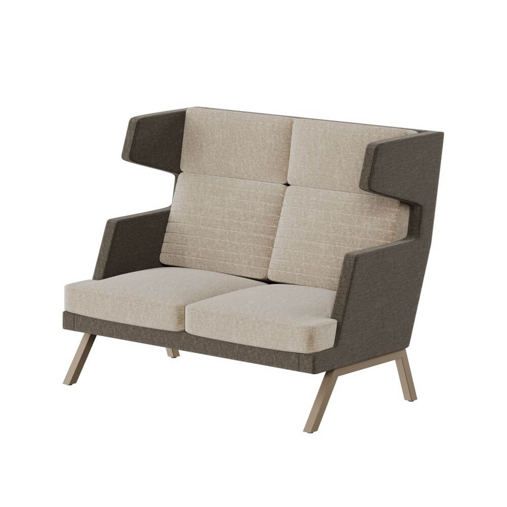 Aldo диван двухместный  высокий 1430x960x1180