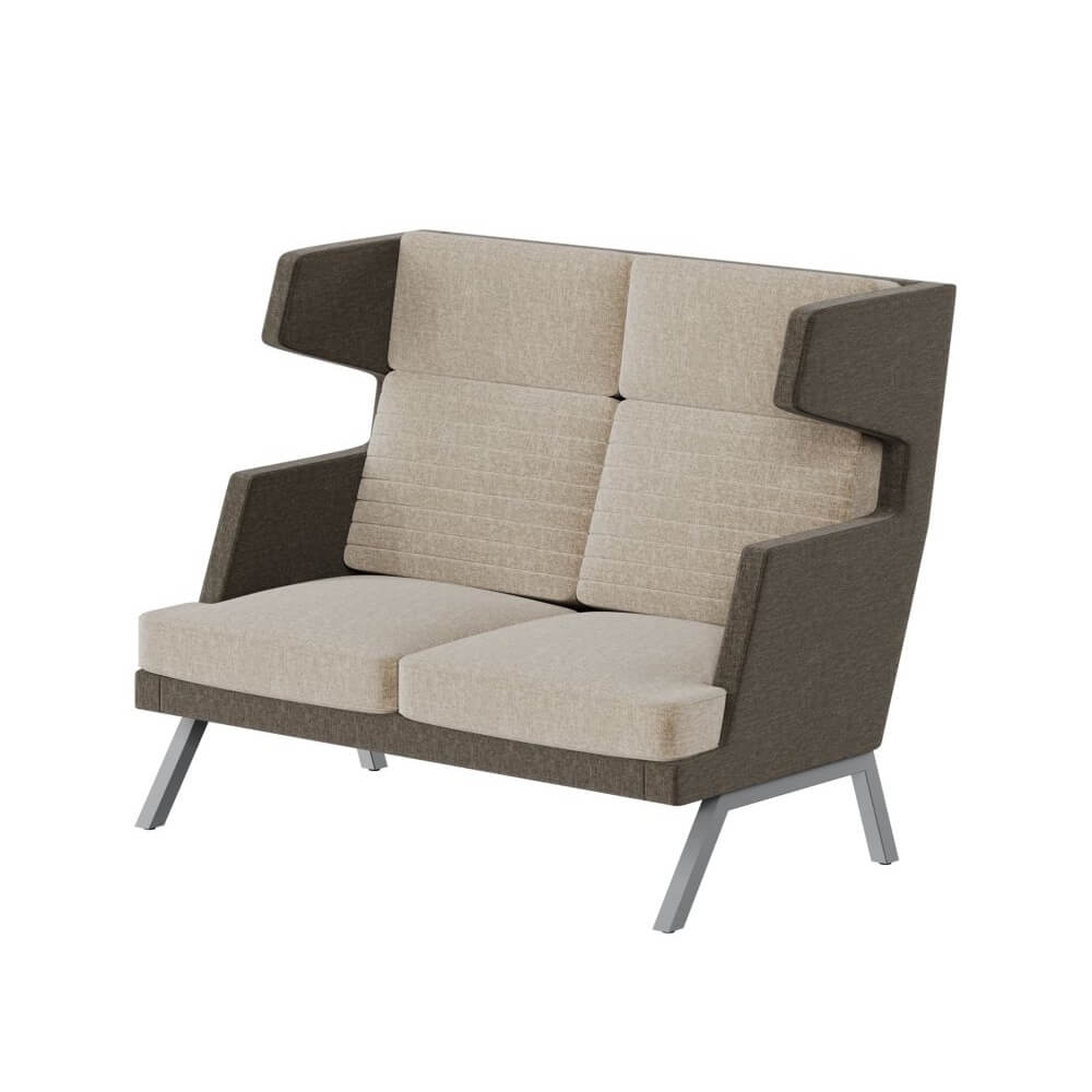 Aldo диван двухместный  высокий 1430x960x1180