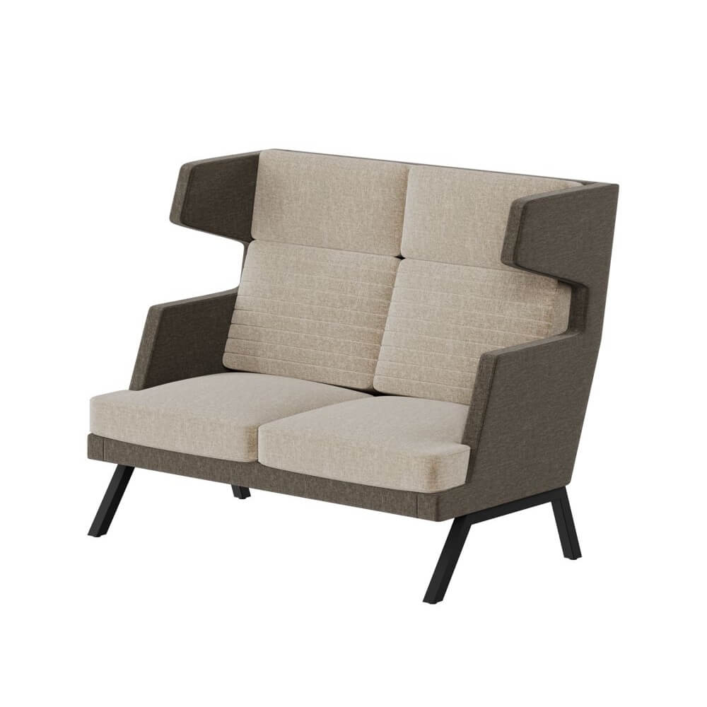 Aldo диван двухместный  высокий 1430x960x1180