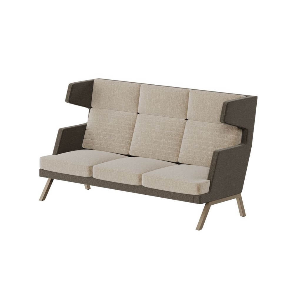 Aldo диван трёхместный  высокий 2010x960x1180