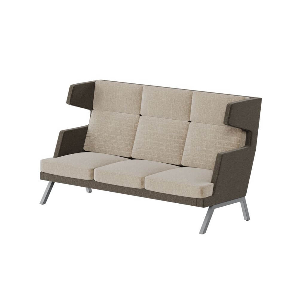 Aldo диван трёхместный  высокий 2010x960x1180