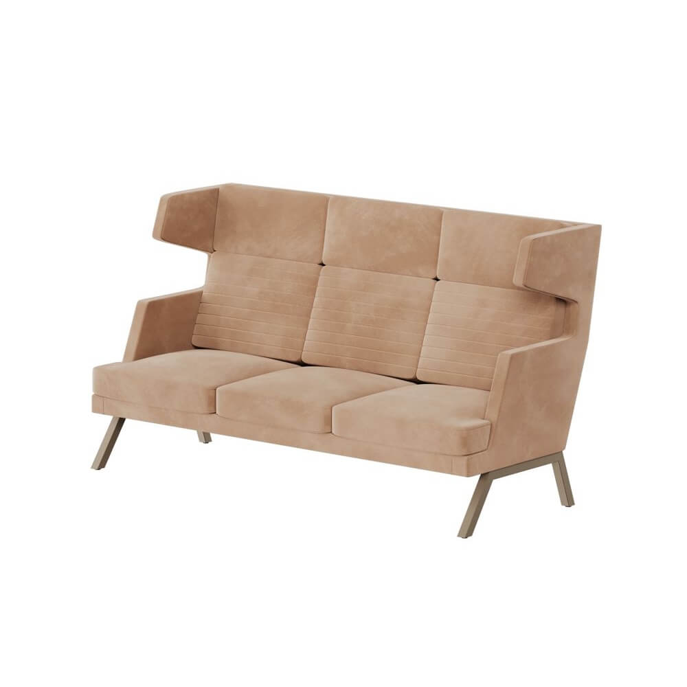 Aldo диван трёхместный  высокий 2010x960x1180