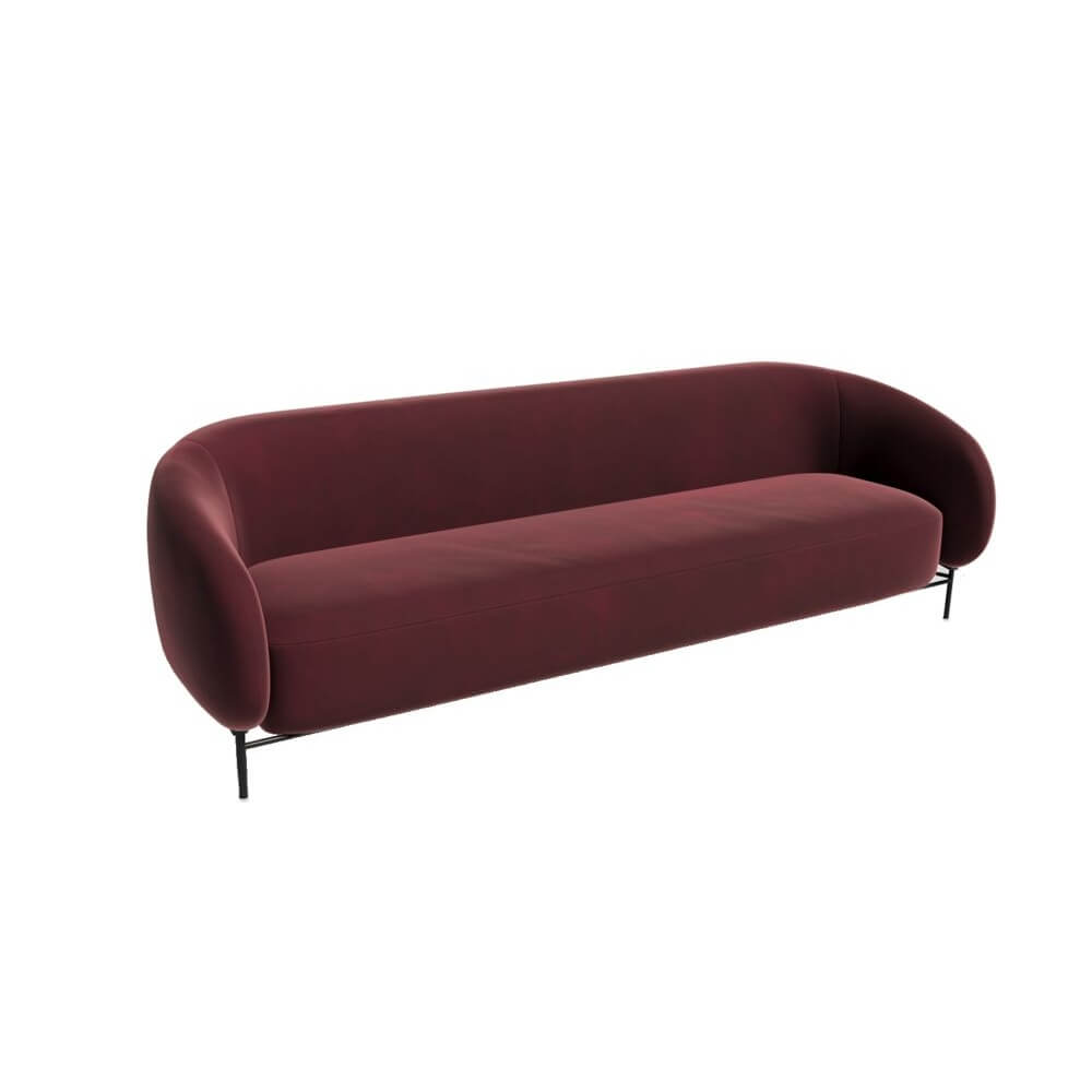 Belt диван трёхместный  2210x850x730