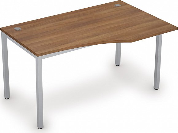 Стол эргономичный правый на м/к правый 1400x900x750 (60x30)