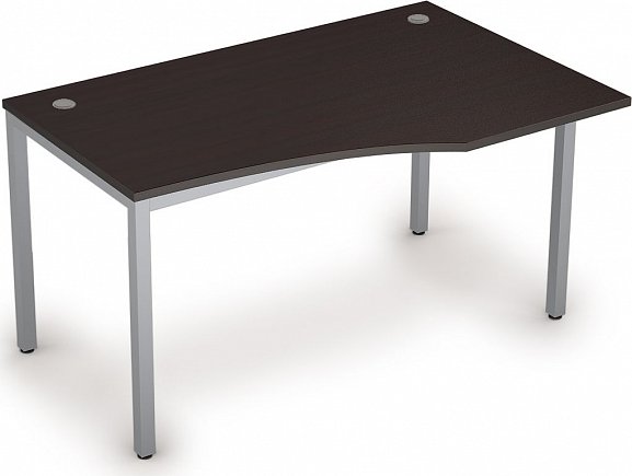 Стол эргономичный правый на м/к правый 1400x900x750 (60x30)