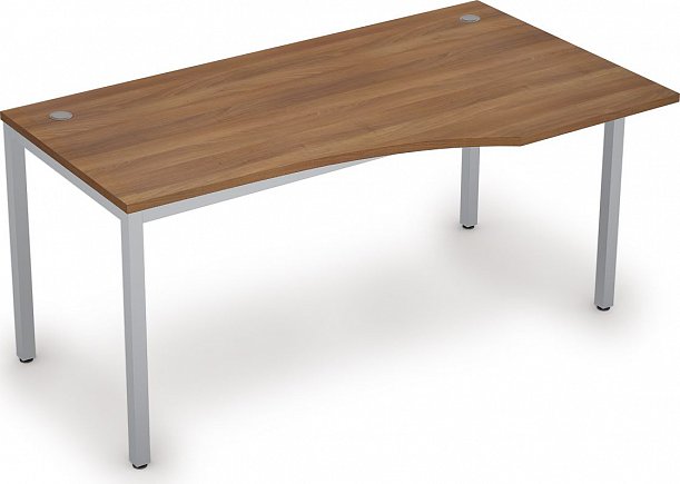 Стол эргономичный правый на м/к правый 1400x900x750 (60x30)