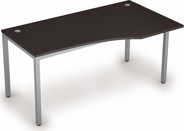 Стол эргономичный правый на м/к правый 1400x900x750 (60x30)
