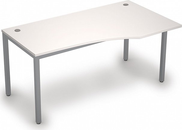 Стол эргономичный правый на м/к правый 1400x900x750 (60x30)