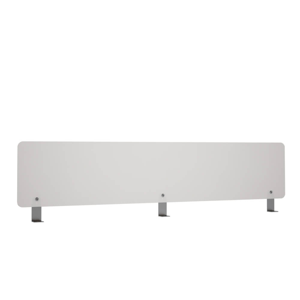 Экран фронтальный 1500x4x300 Оргстекло для столов/лин. Бенч на м/к 40х40