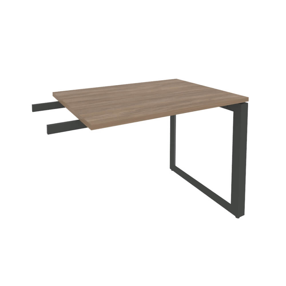 Брифинг-приставка на О-обр. м/к антрацит 980x720x750