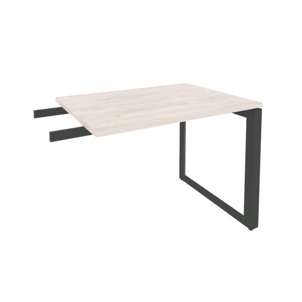 Брифинг-приставка на О-обр. м/к антрацит 980x720x750