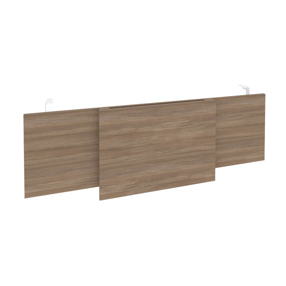 Царга стола руководителя (Белый металл) 1340x450x54