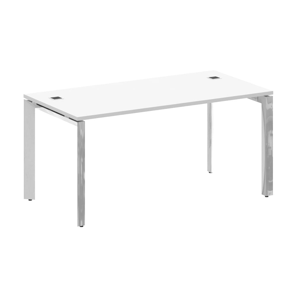 Стол рабочий руководителя на П-обр. м/к 1580x800x750